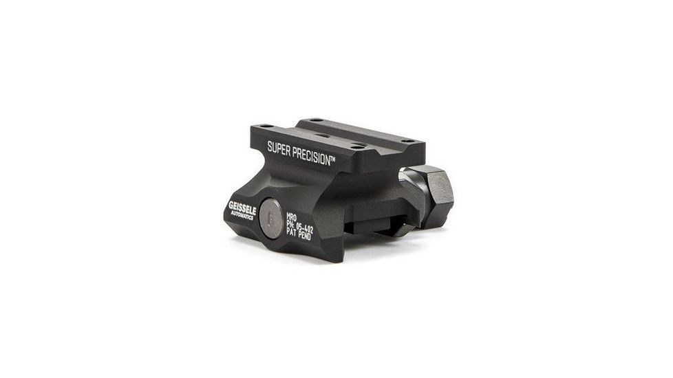 Geissele montáž Super Precision pro kolimátor Trijicon MRO - černá, absolute co-witness