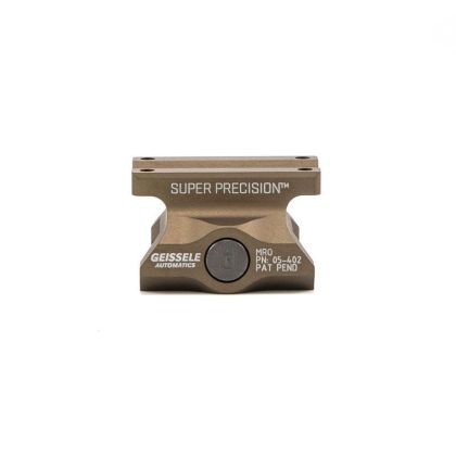 Geissele montáž Super Precision pro kolimátor Trijicon MRO - DDC, absolute co-witness