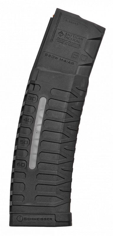 Schmeisser zásobník pro AR-15 na 60 ran s okýnkem