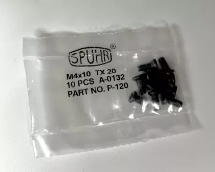 Spuhr sada šroubů M4x10 Torx 20 pro Aesthetic Rings - 10 kusů