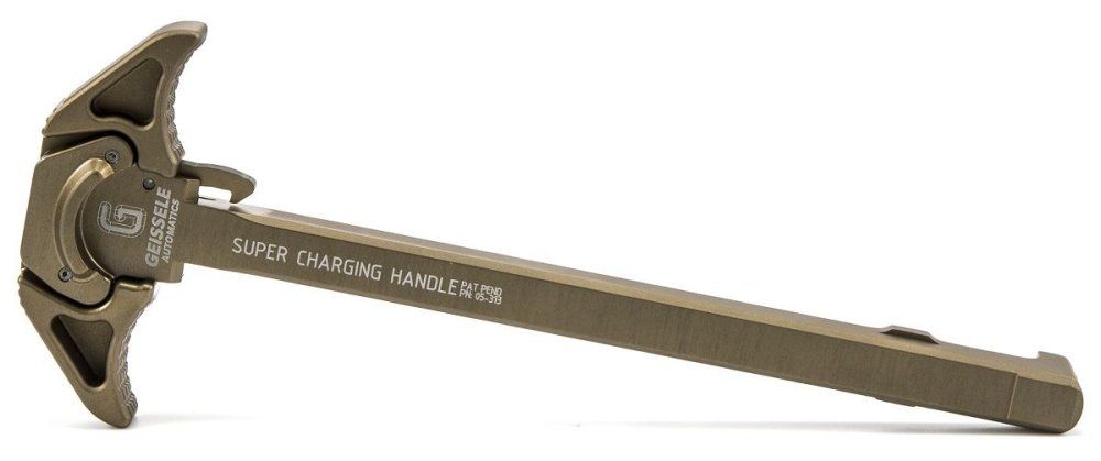 Geissele natahovací páka Super Charging Handle 5.56 - béžová
