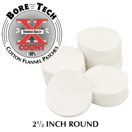 BoreTech Bavlněné kulaté vytěráky X-Count .35-.45 (100ks)