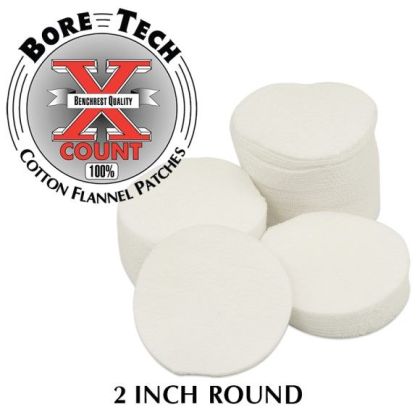 BoreTech Bavlněné kulaté vytěráky X-Count .308-.338 (100ks)