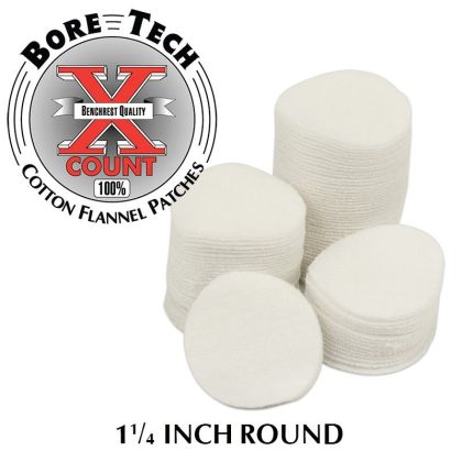 BoreTech Bavlněné kulaté vytěráky X-Count .22-.243 (500ks)