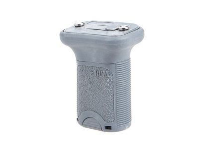 Přední rukojeť BCM GUNFIGHTER Vertical Grip - KeyMod - s úložným prostorem - šedá