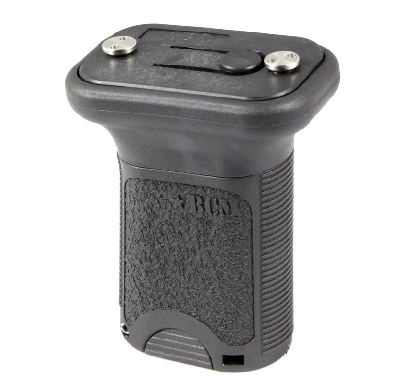 Přední rukojeť BCM GUNFIGHTER Vertical Grip - KeyMod - s úložným prostorem - černá