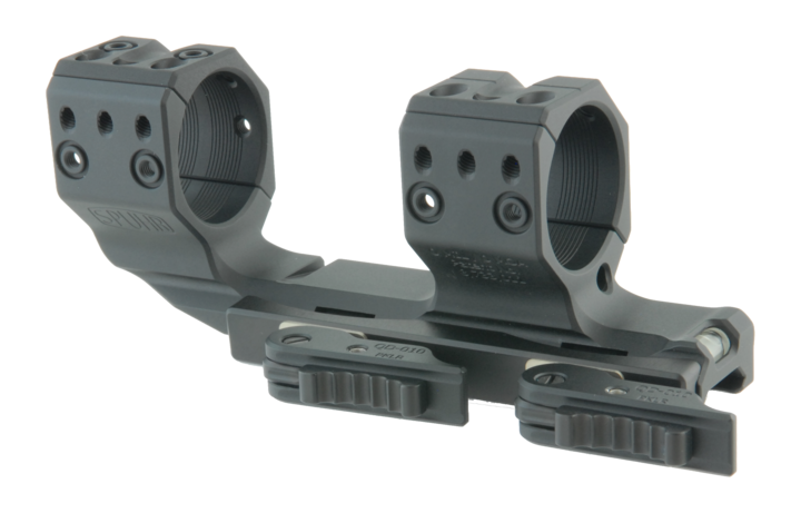 Spuhr Rychloupínací předsazená montáž pro puškohledy s tubusem 34 mm, výška 38mm, bez sklonu