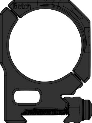 Spuhr Montáž pro puškohled s tubusem 34 mm, výška 38 mm, sklon 6 MRAD (Gen.3)