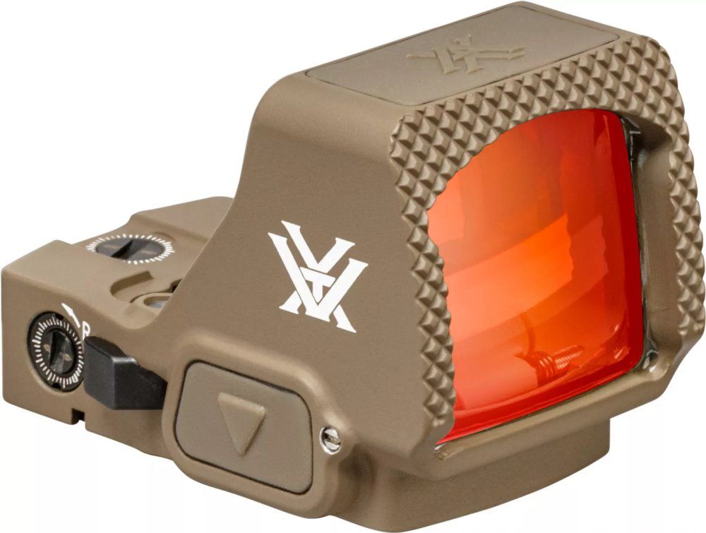 Vortex kolimátor Defender XL Micro Red Dot - 5 MOA, béžový
