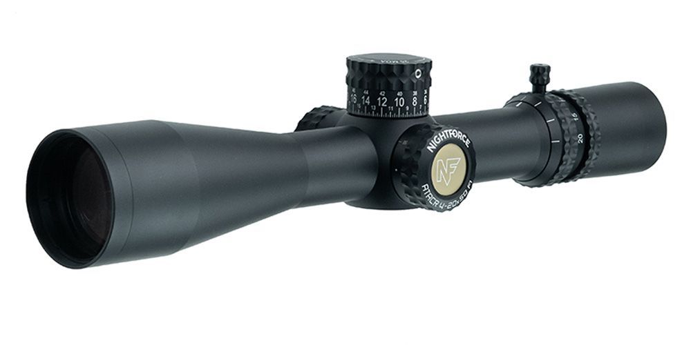 Nightforce ATACR 4-20X50 F1 - ZeroStop  - .1 Mil-Radian - DigIllum  - PTL - Mil-C