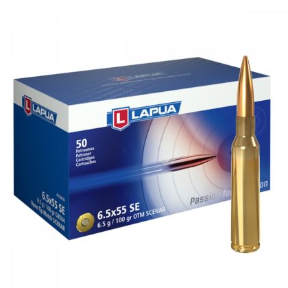 Náboj Lapua 6,5x55 SE SCENAR 800 m/s, GB504, OTM, 6,50g, 100gr