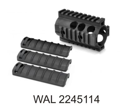 Predpažbí taktické, krátké CQB, s Picatinny raily, Walther, pro Colt M4