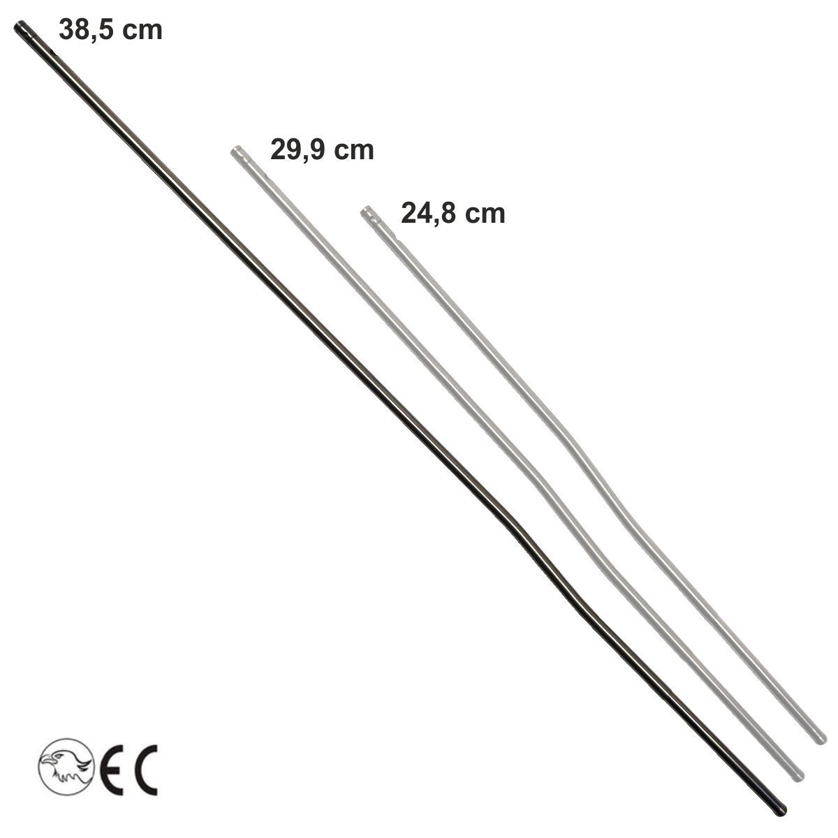 Plynovratná trubice ECI Rifle, 38,5 cm, pro AR-15 (dlouhá)