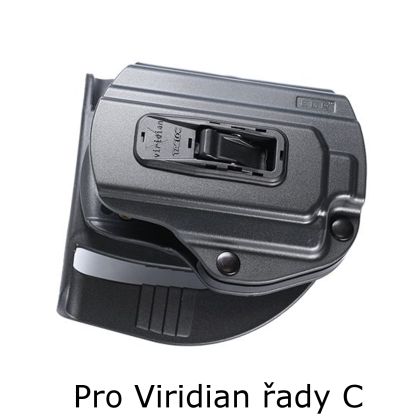 TacLoc pouzdro na Glock 17/22/19/23 - Viridian rady C, levé