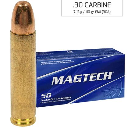 Náboje Magtech 30 Carbine FMJ 7,13 g 110 gr (30A)