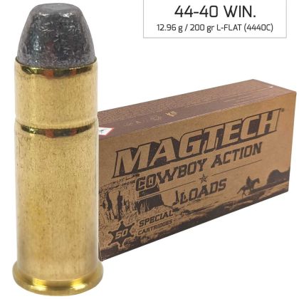 Náboj Magtech 44-40 WIN. L-FLAT (4440C) Cowboy 12,96 g, 200 grs
