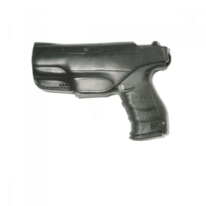 Opaskové pouzdro na pistoli Walther PPQ, typ ESCORT, kožené, levé