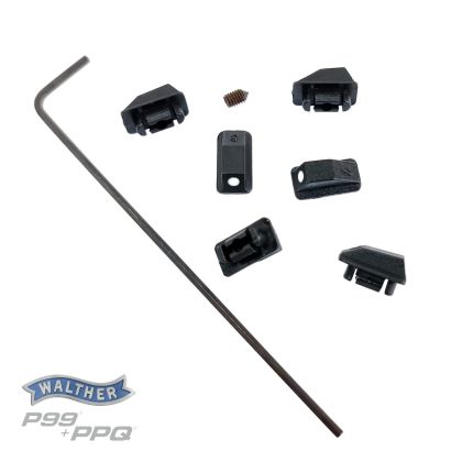 Muška plastová (sada 1-6) pro Walther P99/AS/QA a PPQ