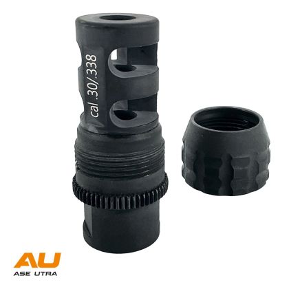 Ase Utra BoreLock .30/.338, M18x1 bez pojistného kolíku, ústová brzda