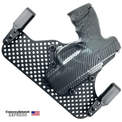Vnitrní hybridní poudro Walther PPS M2 IWB Kydex Carbon Fibre, pravé, Concealment Express