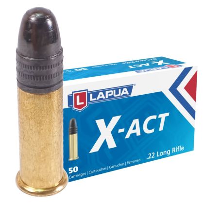 Náboj Lapua X-Act 22 LR, 2,59 g, 40 grs