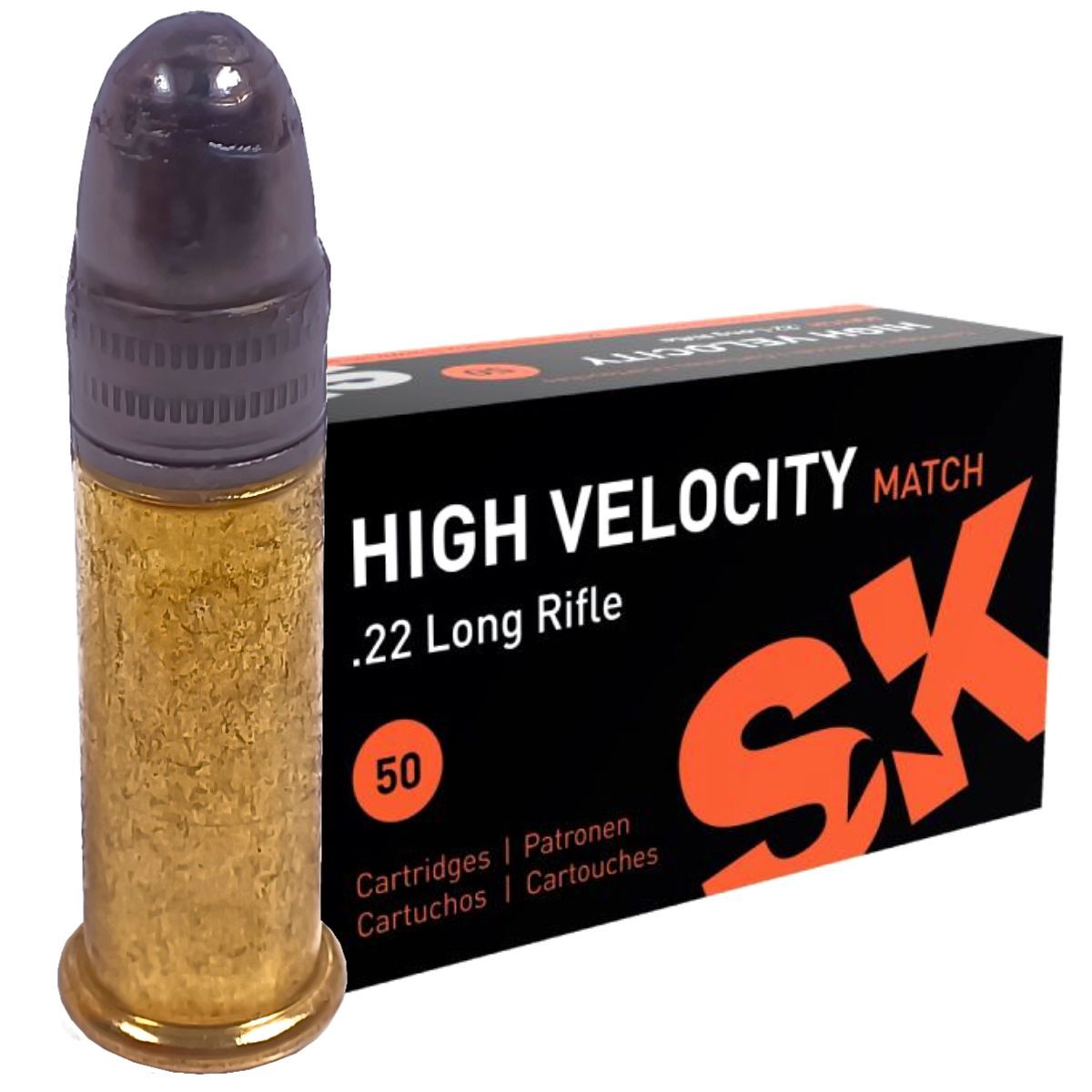 Náboj Lapua SK 22LR High Velocity Match
