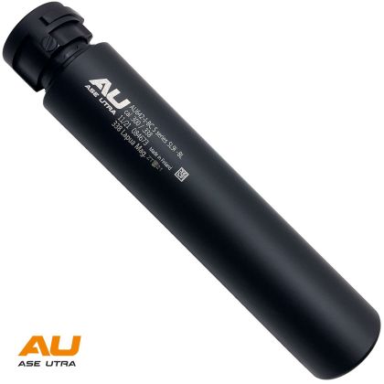 Tlumič Ase Utra SL9i-BL .300 / .338, bez úsťové brzdy, černý Cerakote