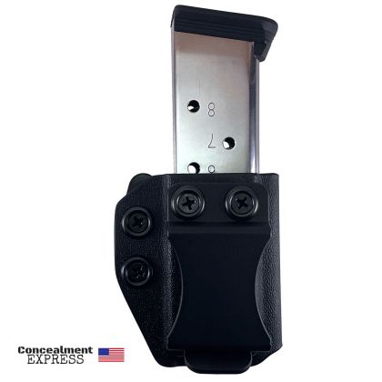 Pouzdro pro jednoradý zásobník 45ACP IWB/OWB, Kydex, cerné, Concealment Express