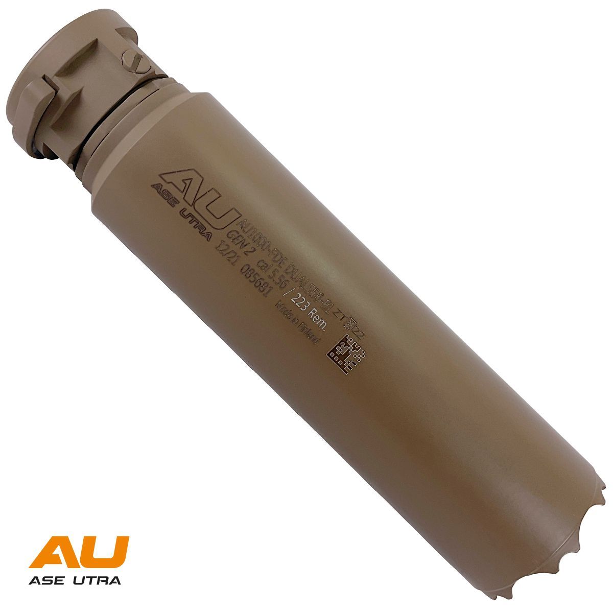 Tlumič Ase Utra DUAL556-BL GEN2, FDE Cerakote