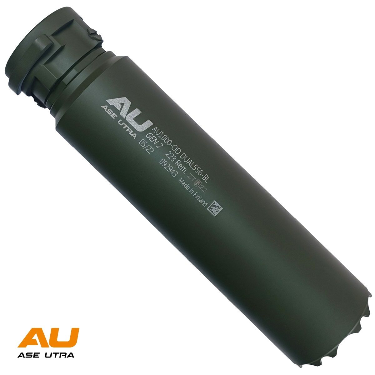 Tlumič Ase Utra DUAL556-BL GEN2, OD Green Cerakote