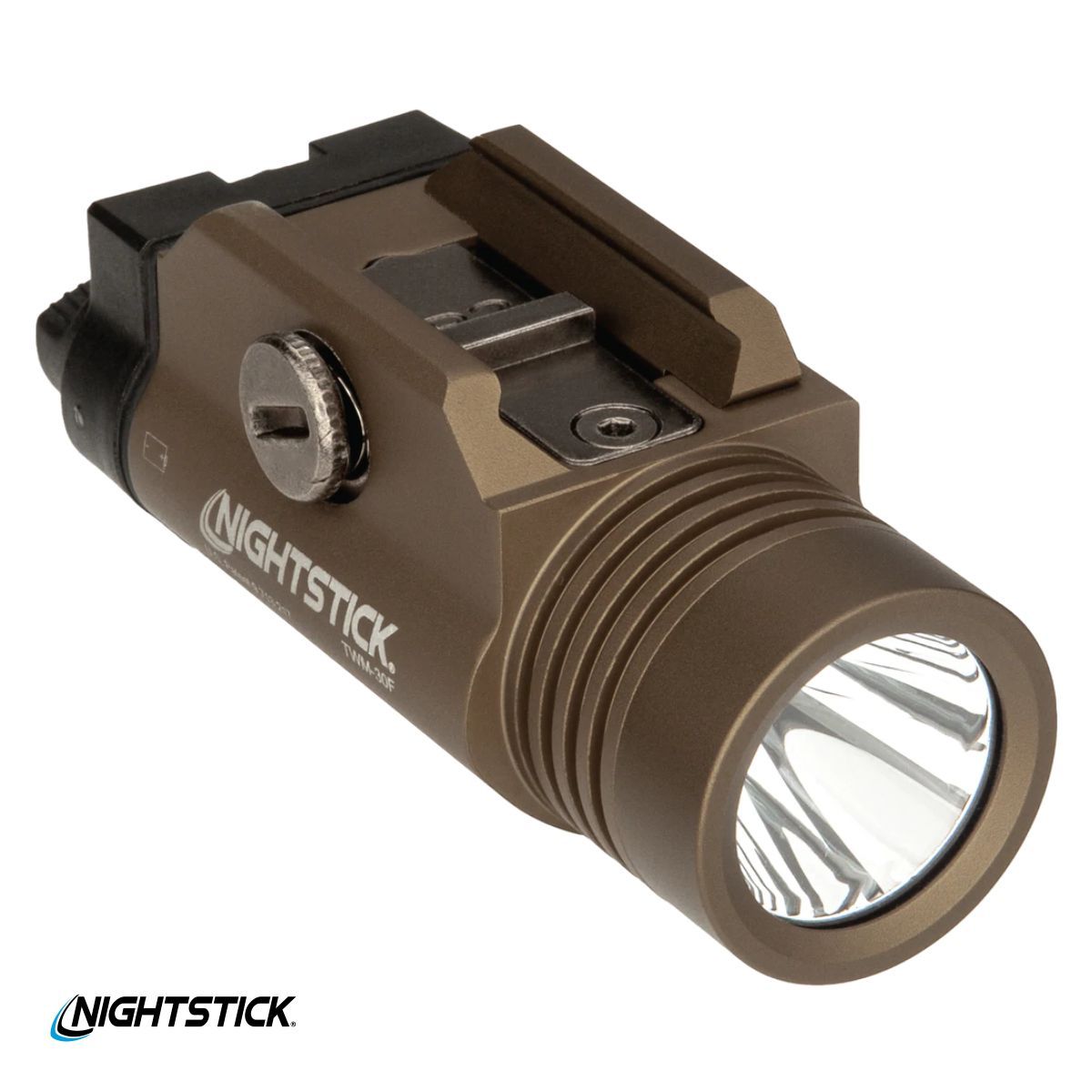 Nightstick TWM-30FD programovatelná svítilna pro pistole s railem, FDE