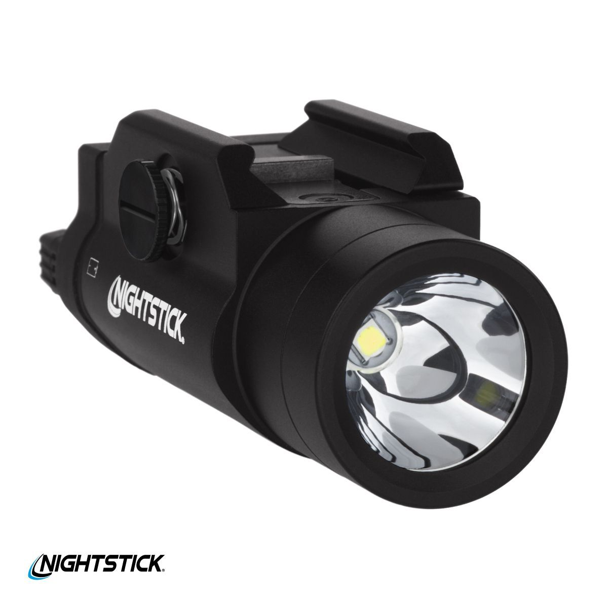 Nightstick TWM-850XLS svítilna se stroboskopem pro pistole s railem, černá