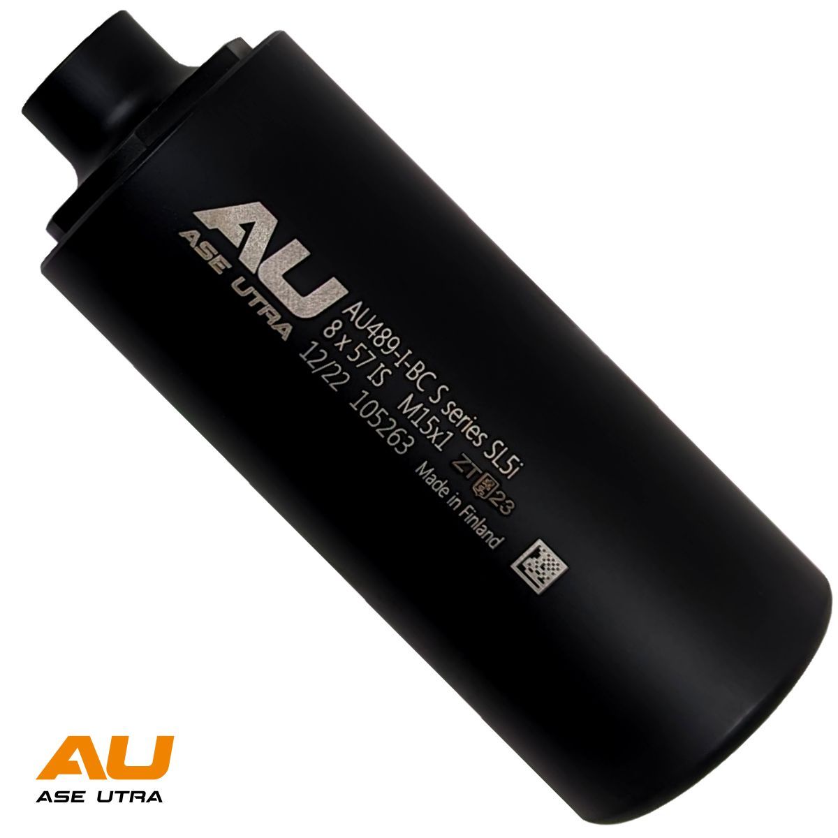 Tlumič Ase Utra SL5i 8 mm / 8 x 57 IS, M15x1, černý Cerakote