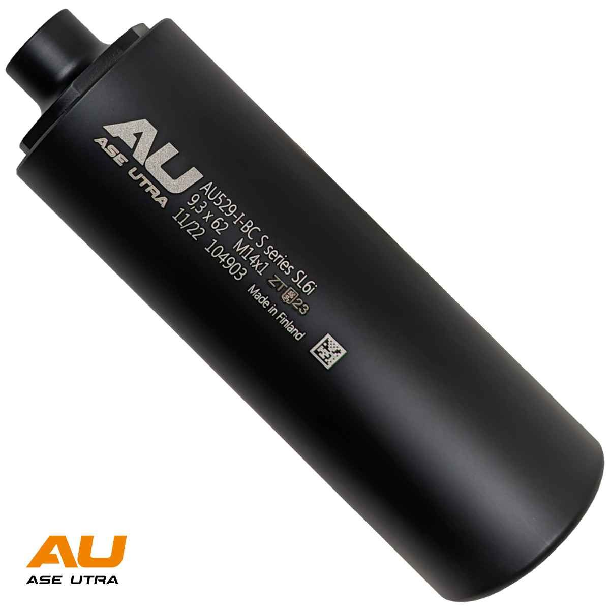 Tlumič Ase Utra SL6i 9,3 x 62, M14x1, černý Cerakote