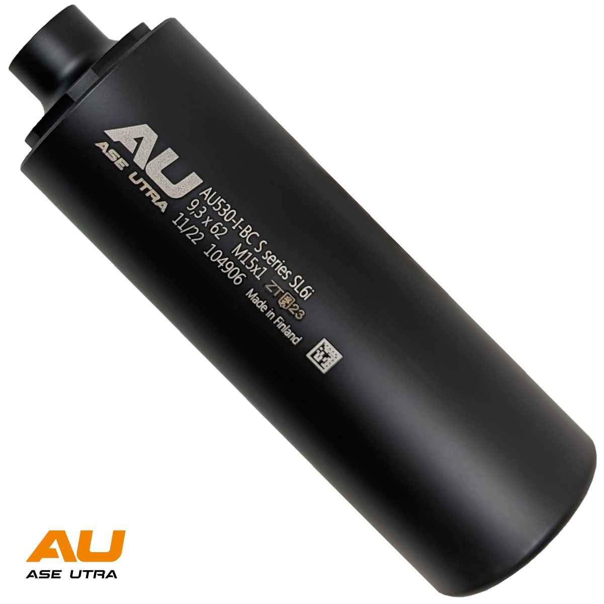 Tlumič Ase Utra SL6i 9,3 x 62, M15x1, černý Cerakote