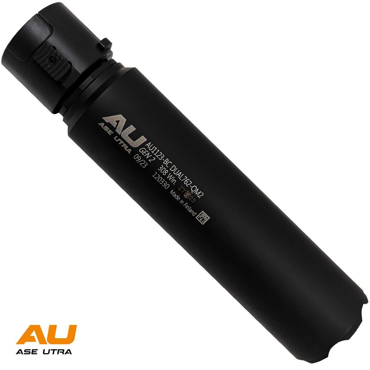 Tlumič Ase Utra DUAL762-QM2, černý Cerakote