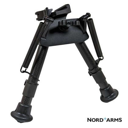 Dvounožka Nord Arms Small Bipod, nízká, carbon