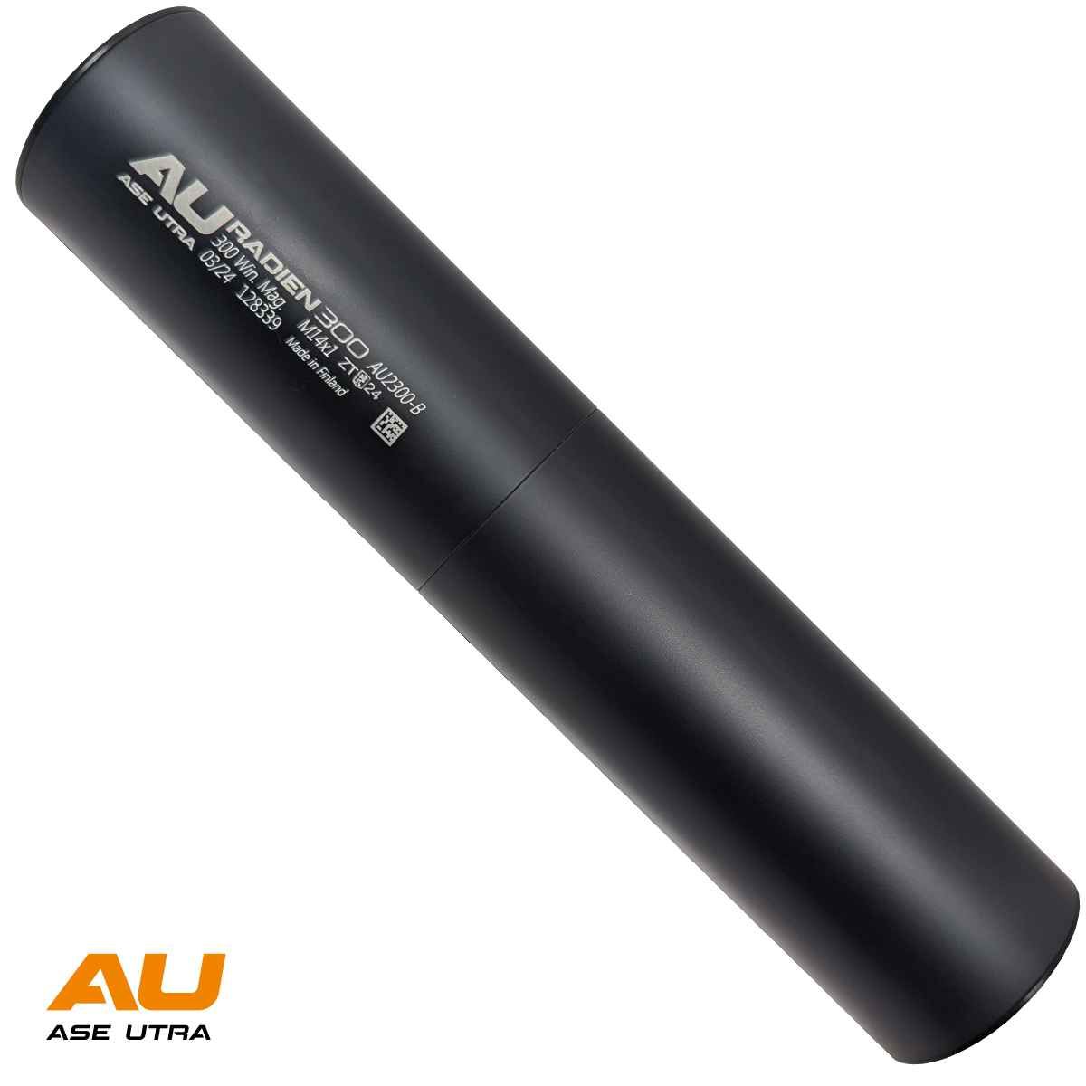 Tlumič Ase Utra RADIEN 300, M14x1, 300 Win. Mag., černý