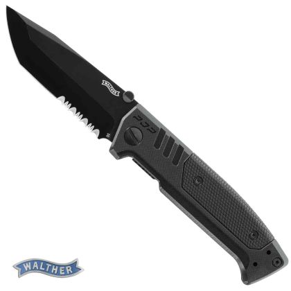 Zavírací nůž Walther PDP Tanto Folder, černý
