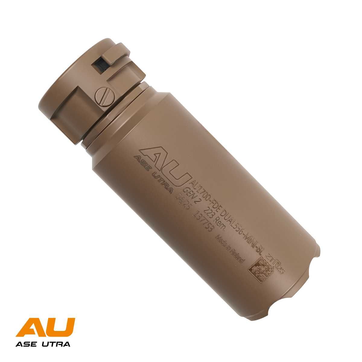 Tlumic Ase Utra DUAL 556-BL MINI, FDE Cerakote