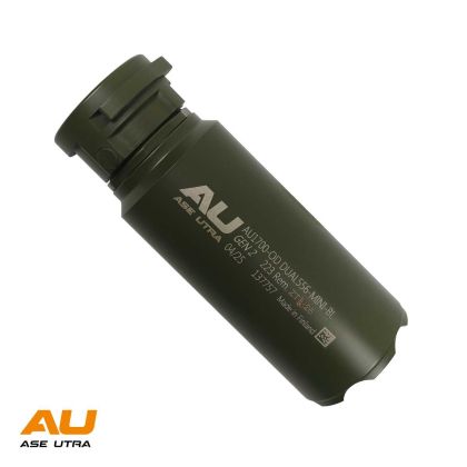 Tlumic Ase Utra DUAL 556-BL MINI, OD Green Cerakote