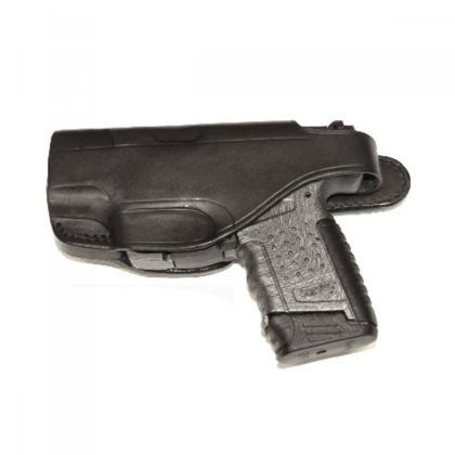 Opaskové pouzdro na pistoli Walther PPS, typ AGENT, kožené, levé