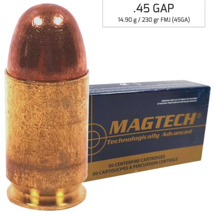 Náboj Magtech 45 GAP FMJ (45GAP) 14,90 g, 230 grs