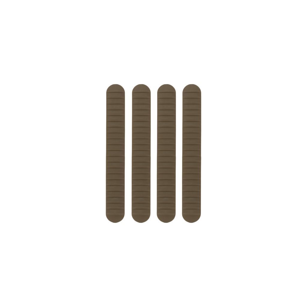 Krytka railů B5 Systems M-LOK, 4 ks, Coyote Brown