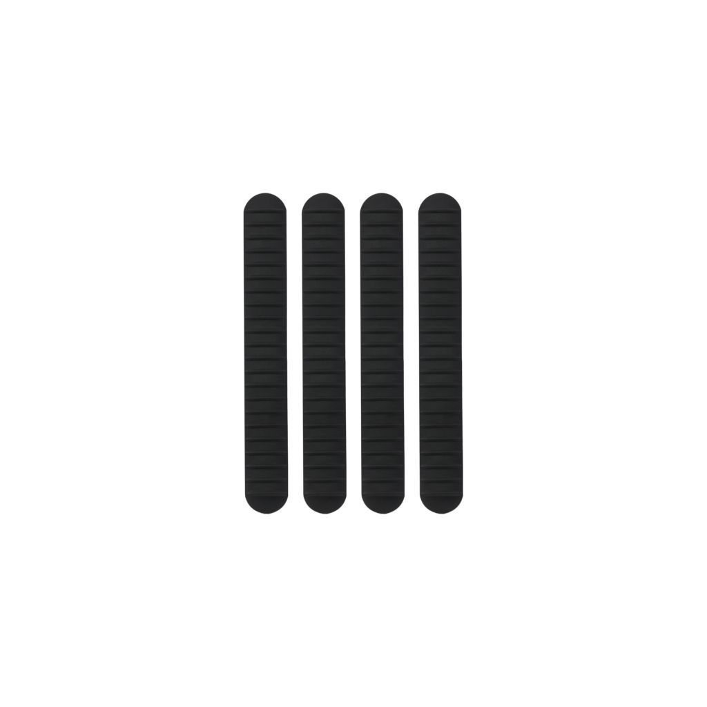 Krytka railů B5 Systems M-LOK, 4 ks, Černá