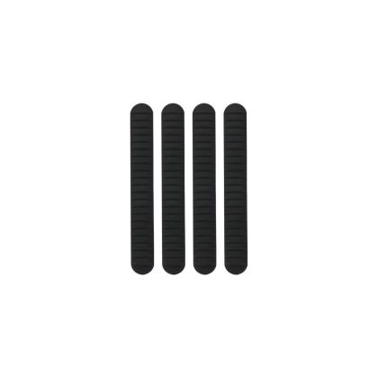 Krytka railů B5 Systems M-LOK, 4 ks, Černá