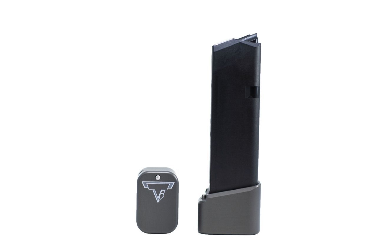 Botka Taran Tactical +5 pro Glock 19, Titanium Gray