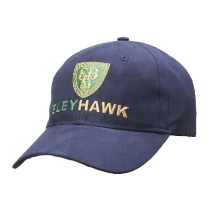Kšiltovka Eley Hawk Blue Suede Cap