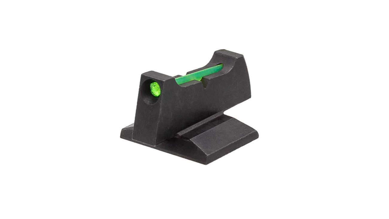 Světlovodná muška BUL TAC, Vysoká, 6,35 mm, Zelená