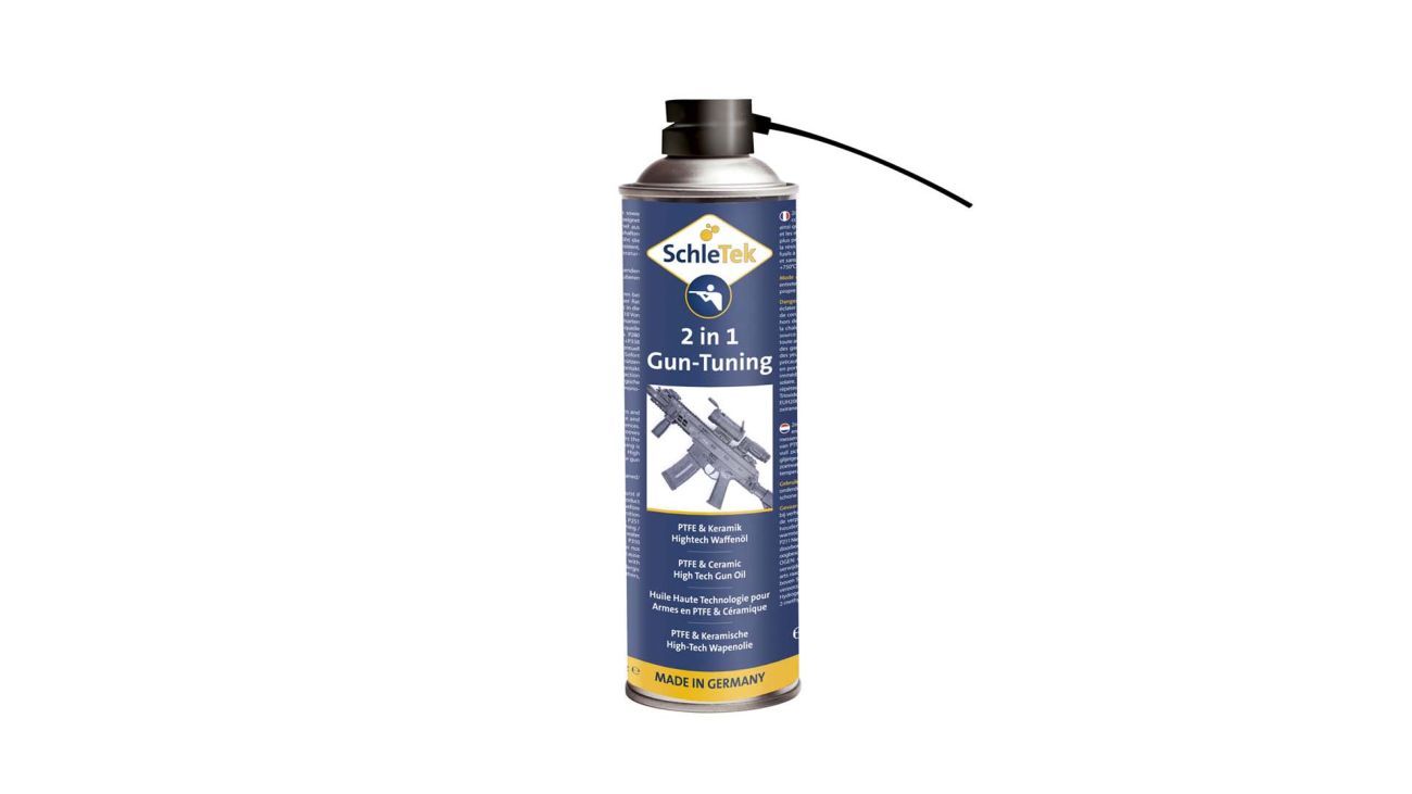 Čistič SchleTek 2 in 1 Gun Tuning, 500 ml, Sprej